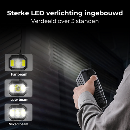 Premium noodradio en powerbank (10.000 mAH) Zwart